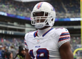 Bills WR Amari Cooper (wrist) to miss first game since trade