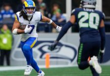 Rams WR Puka Nacua ejected for throwing punch vs. Seahawks