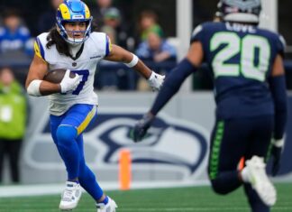 Rams WR Puka Nacua ejected for throwing punch vs. Seahawks