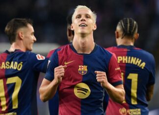 Olmo returns to Barcelona XI, wants more after brace in win