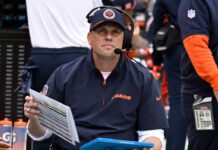 The Bears are sticking with Shane Waldron as their play-caller despite the struggles