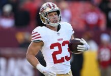 49ers star RB Christian McCaffrey returns to practice