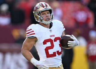 49ers star RB Christian McCaffrey returns to practice