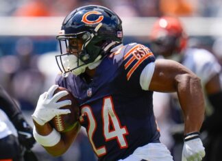Bengals get Bears RB Khalil Herbert after Zack Moss injury