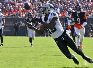 Sources – Cowboys trade 4th-rounder for Panthers WR Jonathan Mingo