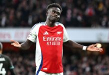 Bukayo Saka: Arsenal’s title hopes are ‘not delusional’
