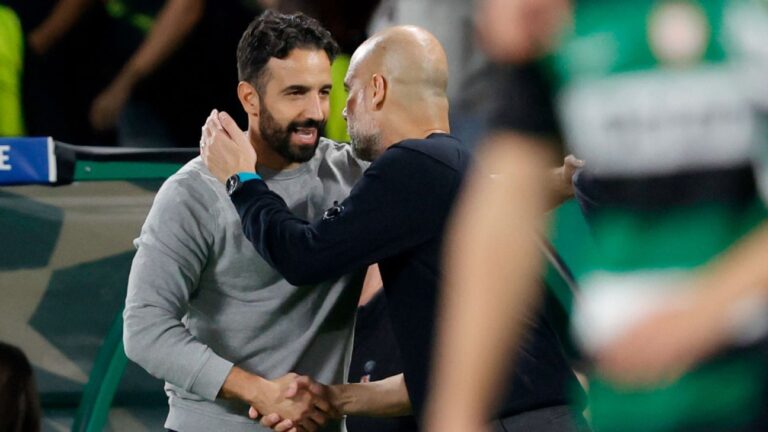 Ruben Amorim: Pep Guardiola ‘so much better than me’ right now